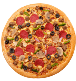 Beef and Veggie Pizza