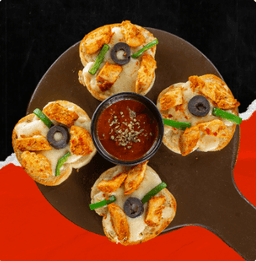 Meaty Garlic Bread